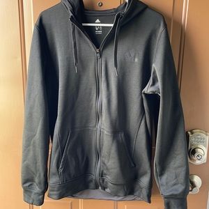 Adidas Men’s Black Athletic Zip Up